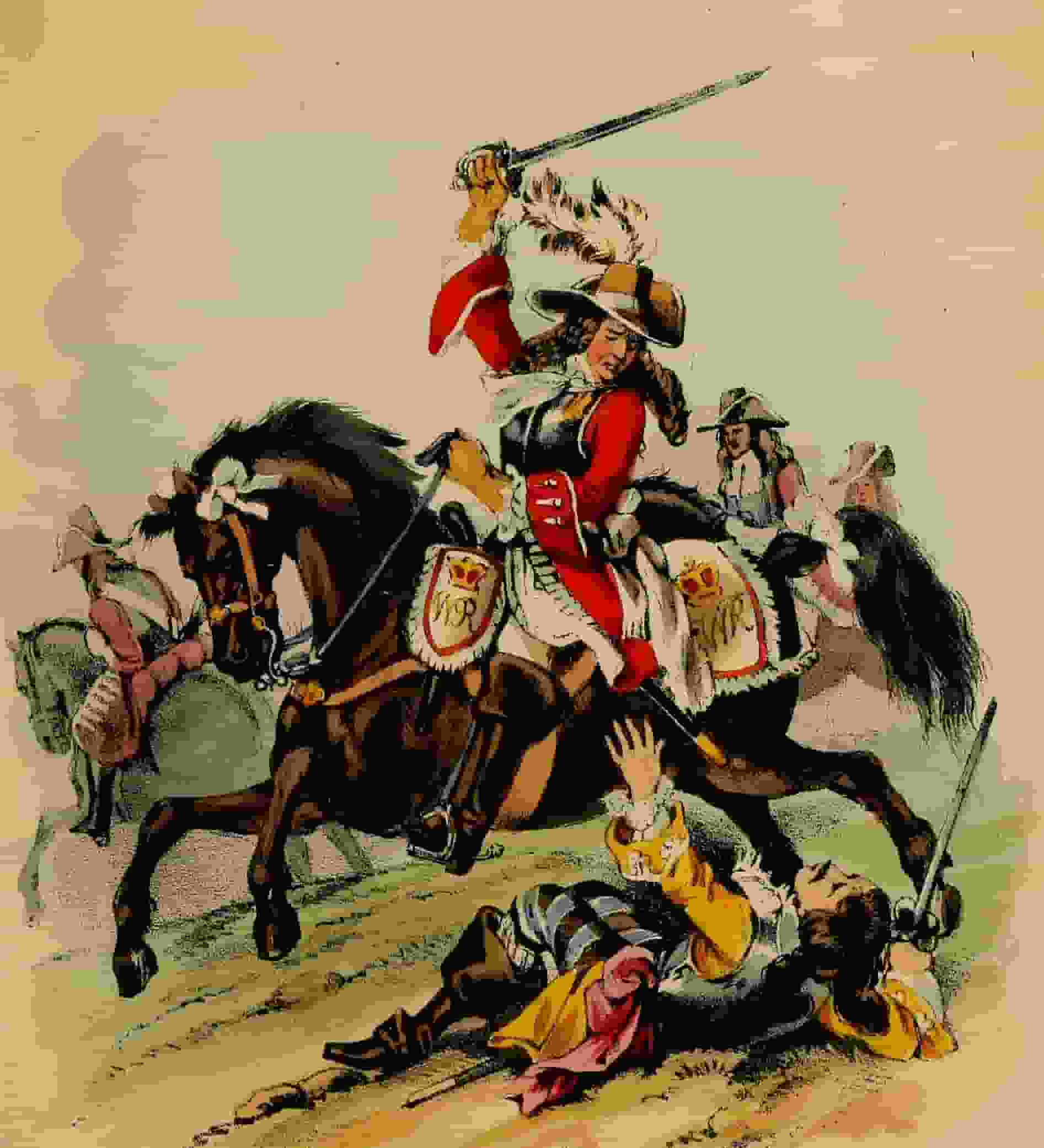 Battle of Neerwinden 1693 (1693 AD) — Belgium