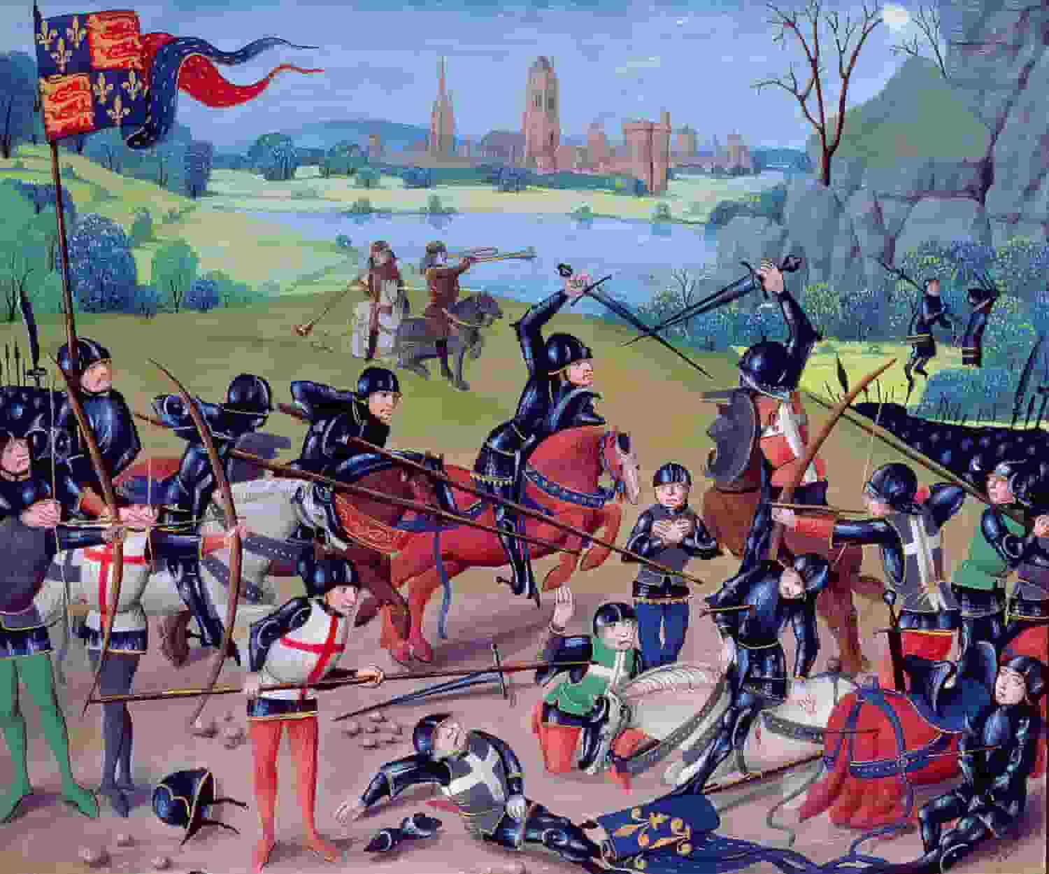 Battle of Agincourt (1415 AD) — France